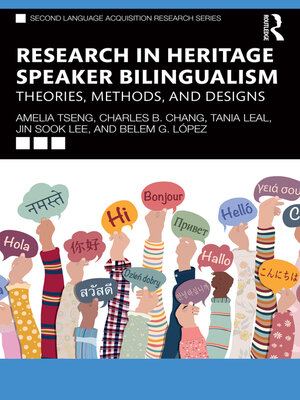 cover image of Research in Heritage Speaker Bilingualism